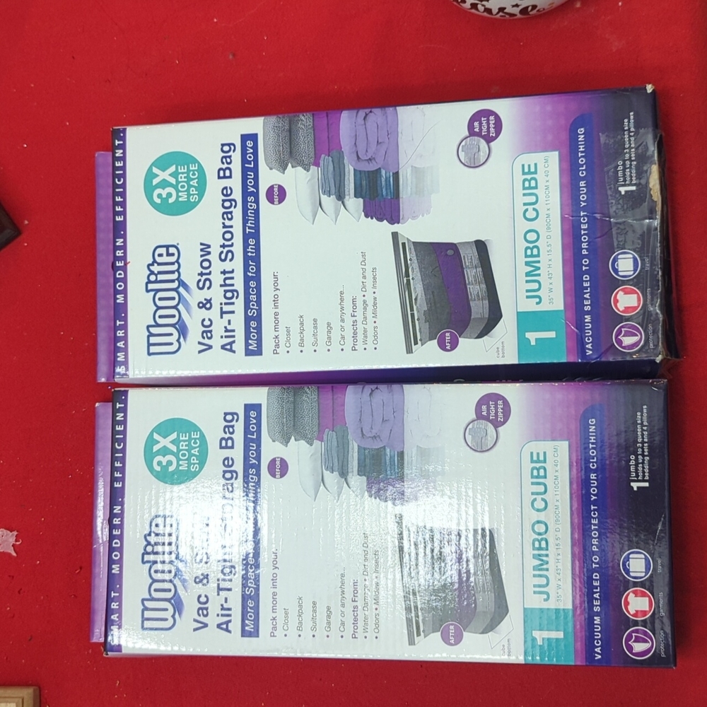 Woolite vac & stow air-tight storage bags